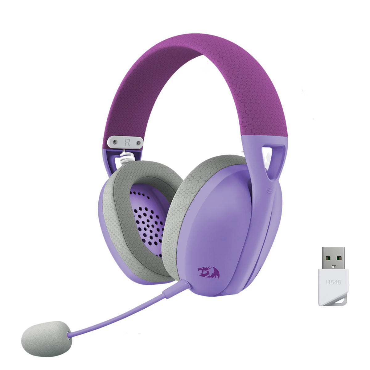 Redragon H848 Wireless Bluetooth Gaming Headset With 7.1 Surround Sound