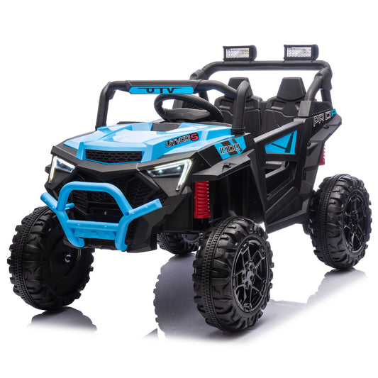 24V 400W Kids Ride On UTV With Parent Remote LED Lights And Bluetooth Music