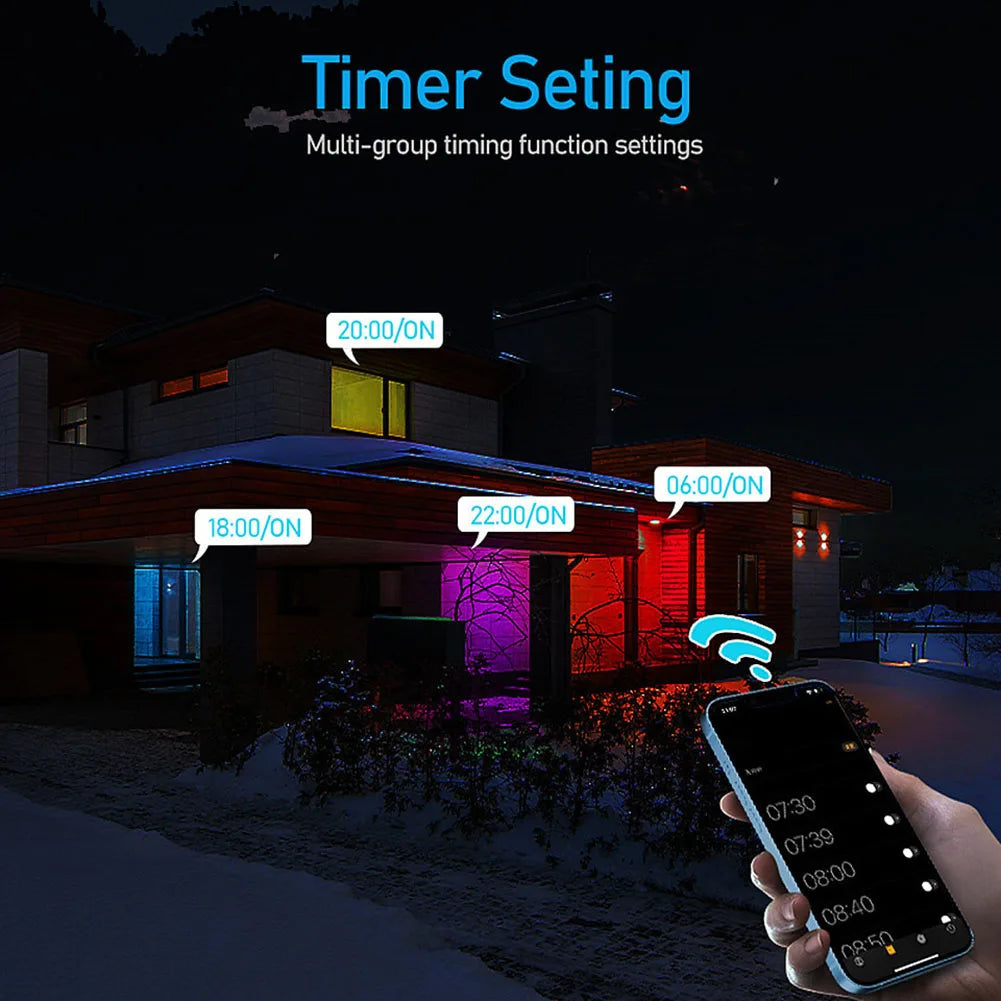 APWIKOGER 10W Smart LED Downlight RGB CCT Bluetooth Ceiling Lamp