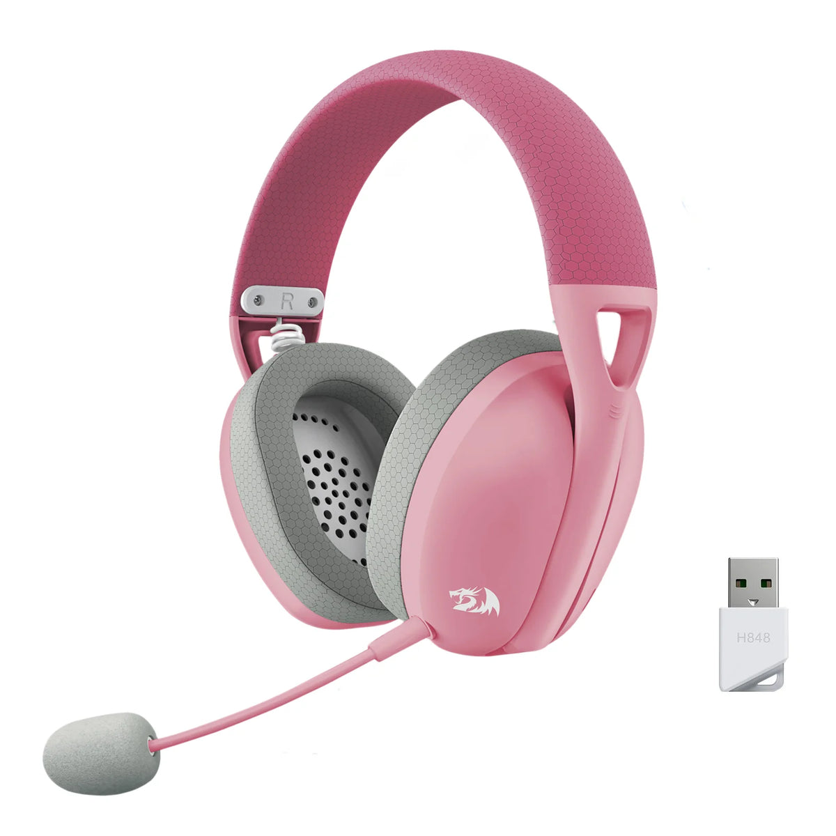 Redragon H848 Wireless Bluetooth Gaming Headset With 7.1 Surround Sound