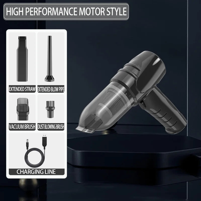 TREKNEXER Wireless Car Vacuum Cleaner With Strong Suction