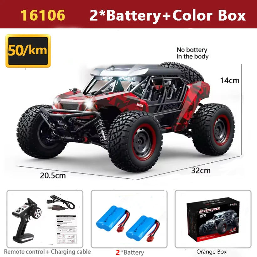SUCHIYURC One to Sixteen ScaleModel 4WD RC Car With LED