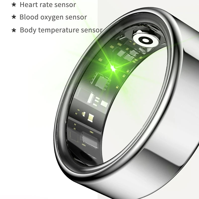 Smart Ring R09 Health Monitor Waterproof With Heart Rate Tracking