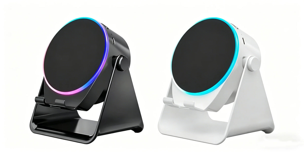 Inductive Wireless Phone Stand With Speaker And USB Charging