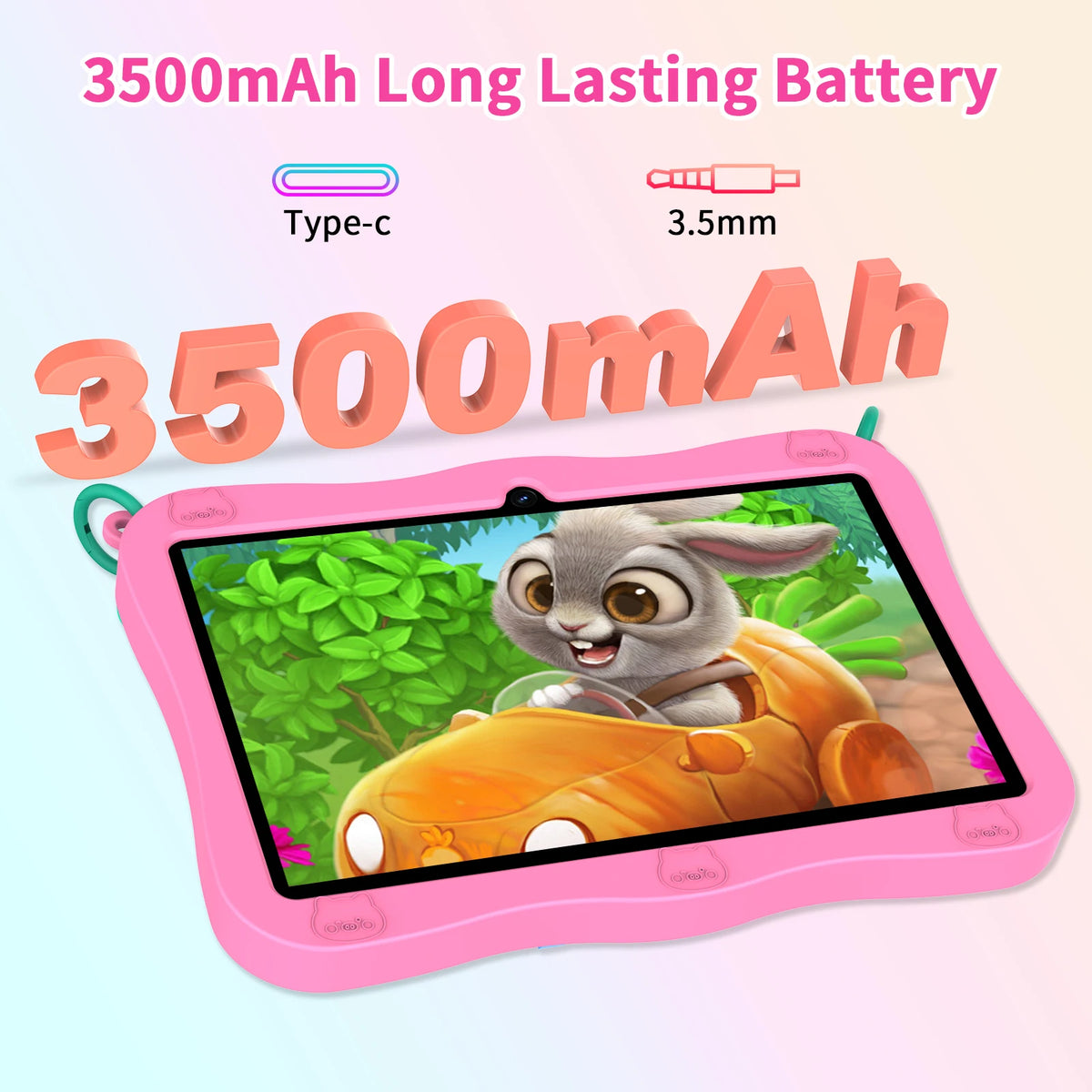 PRITOM Kids Tablet With Parental Controls Android 13
