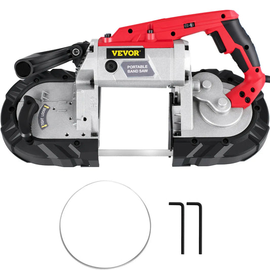 SucceBuy Portable Band Saw Cordless Variable Speed 10 Amp Metal
