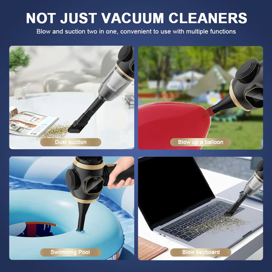 ABS Wireless Car Vacuum Cleaner High Power Portable