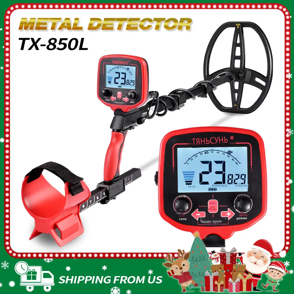 TIANXUN Treasure Hunter TX850 Metal Detector Waterproof Pinpointer