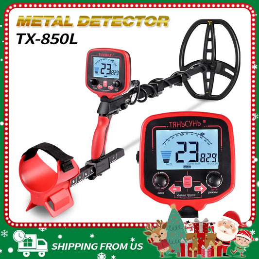 TIANXUN Treasure Hunter TX850 Metal Detector Waterproof Pinpointer