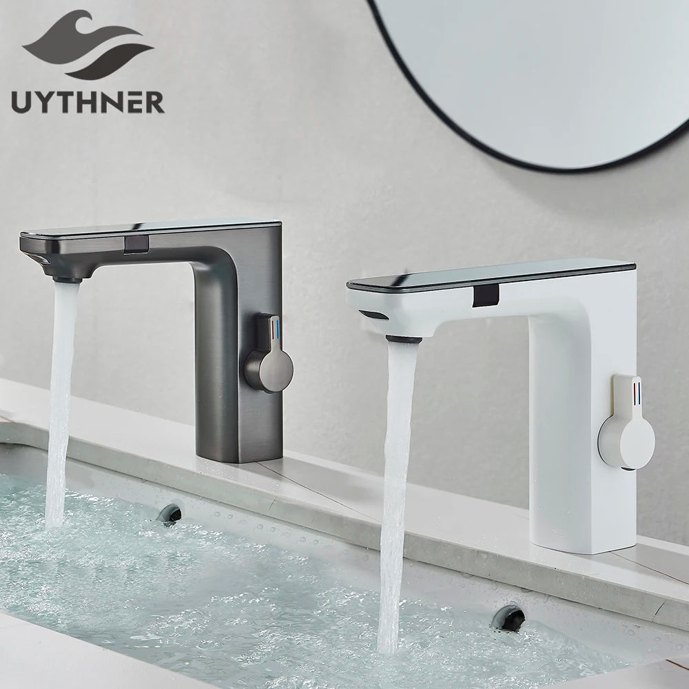 Uythner Smart Sensor Basin Faucet With Digital Display