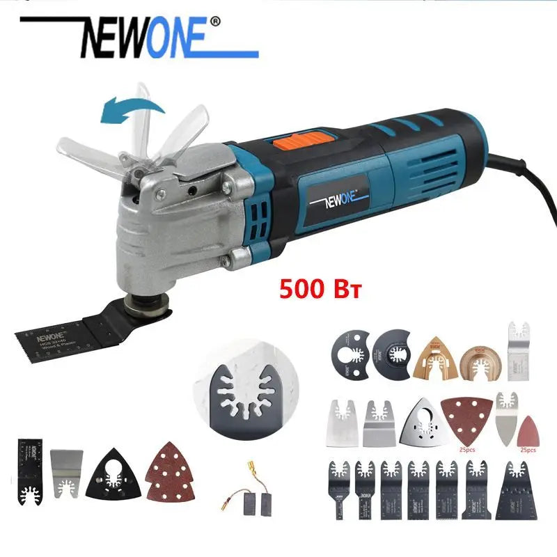 NEWONE 500W Quick Release Oscillating Multi Tool DIY Renovation