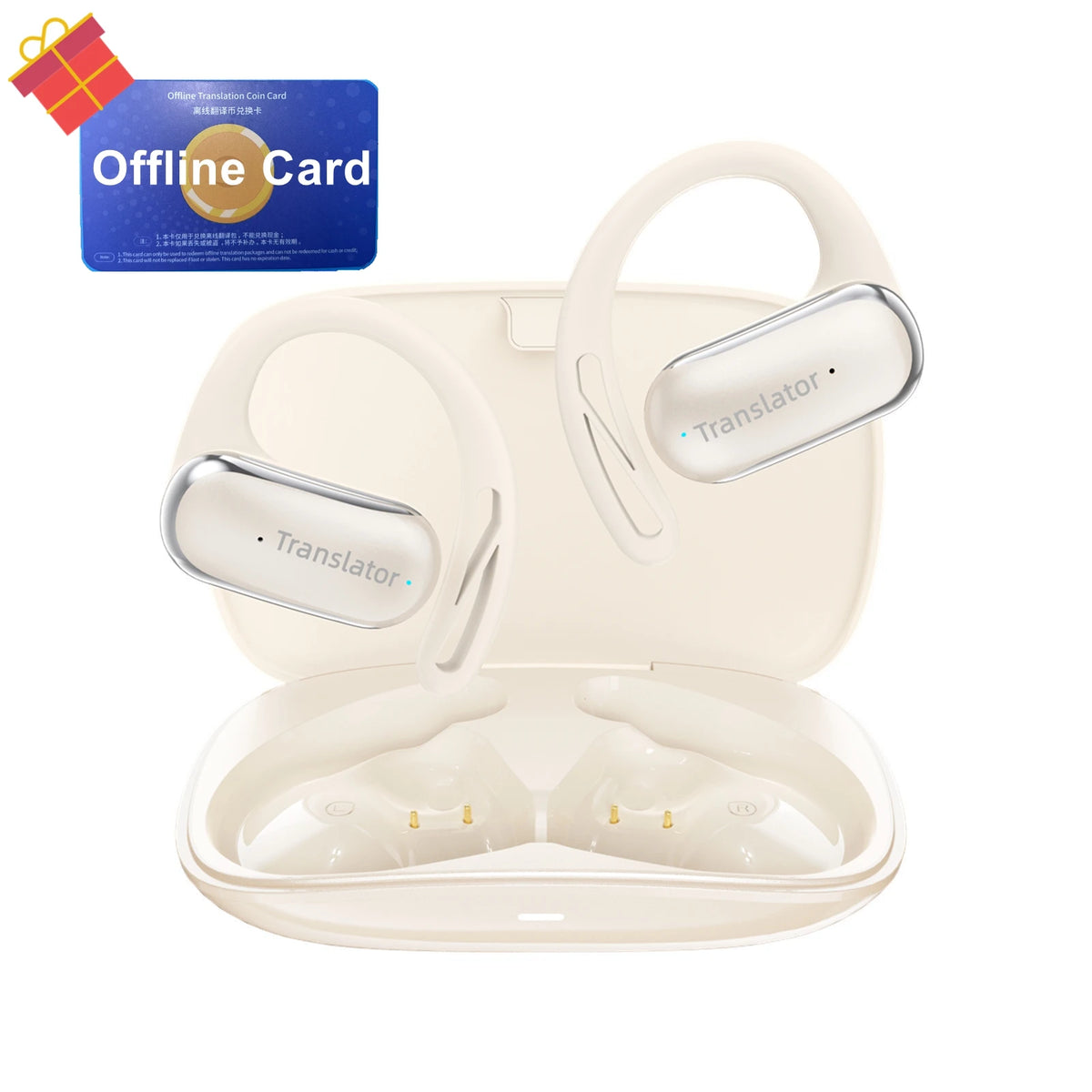 Wooask F56 Translator Earbuds Real Time Translation 144 Languages