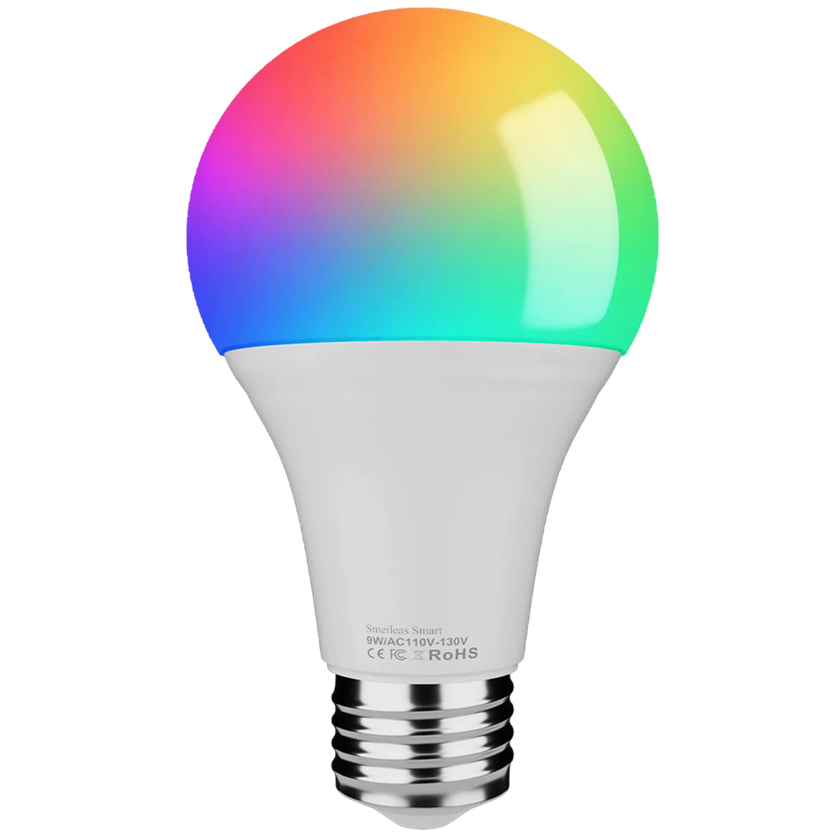 Smeileas RGBCW Smart Bulbs with Music Sync and App Control