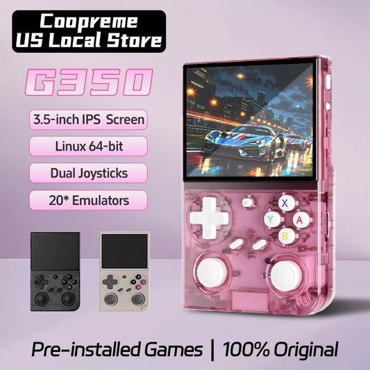 Coopreme G350 Handheld Game Console IPS Display Dual Joysticks