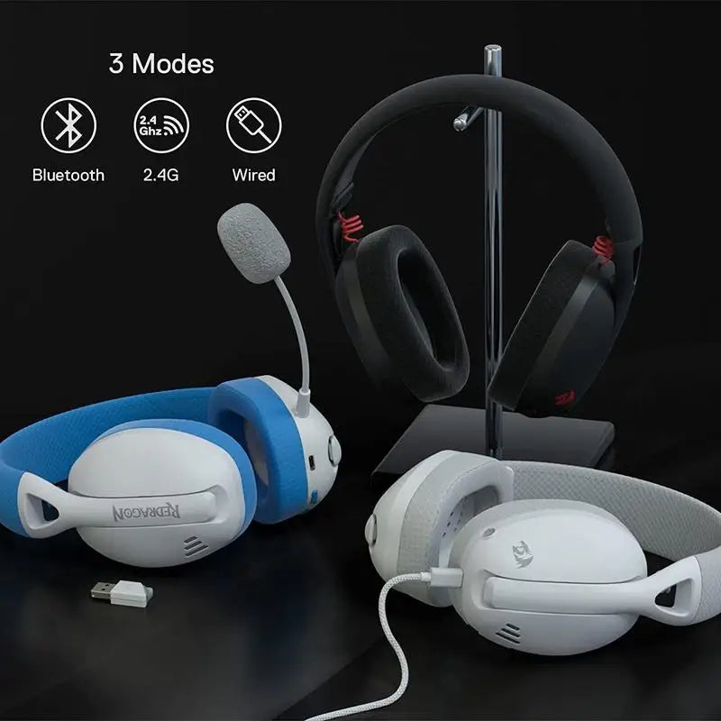 Redragon H848 Wireless Bluetooth Gaming Headset With 7.1 Surround Sound