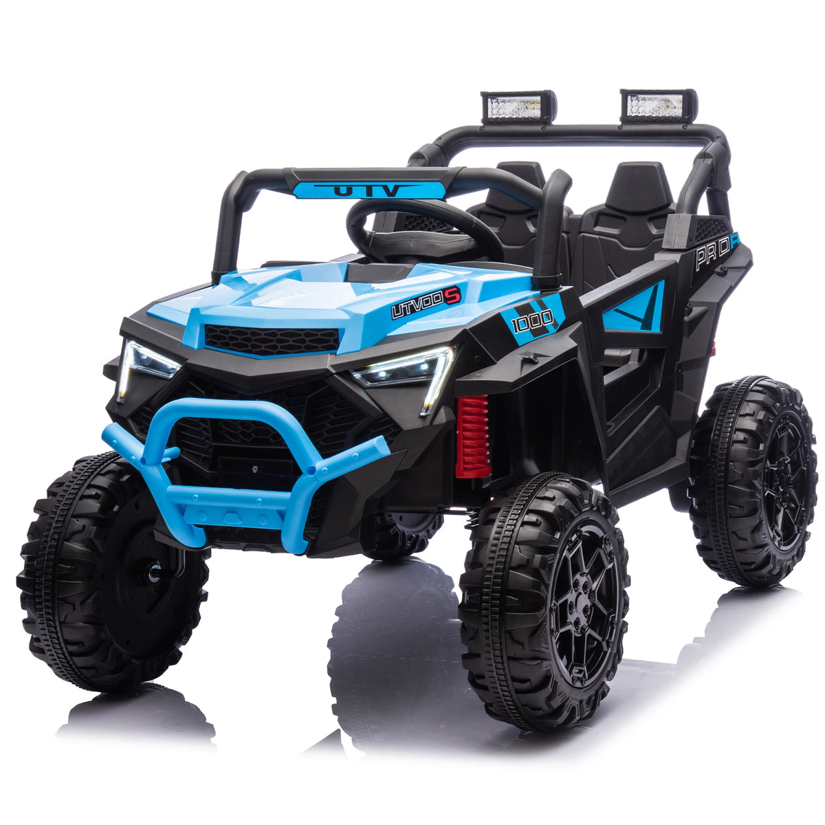 24V 400W Kids Ride On UTV With Parent Remote LED Lights And Bluetooth Music