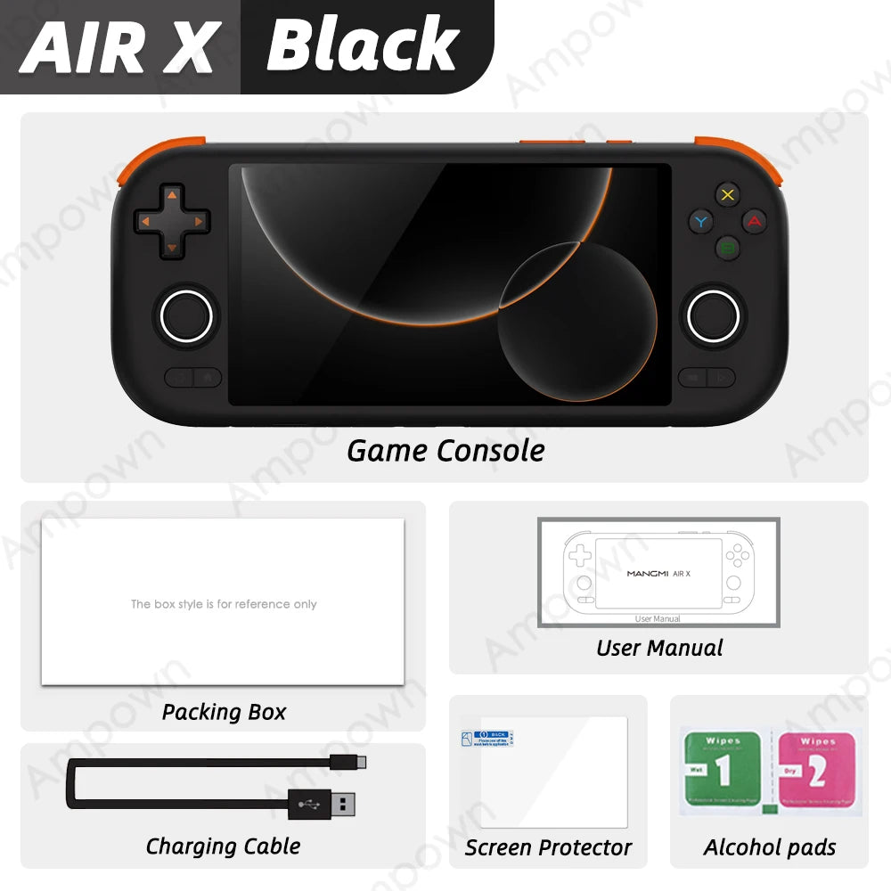 MANGMI AIR X Handheld Game Console Snapdragon 662 Android 14