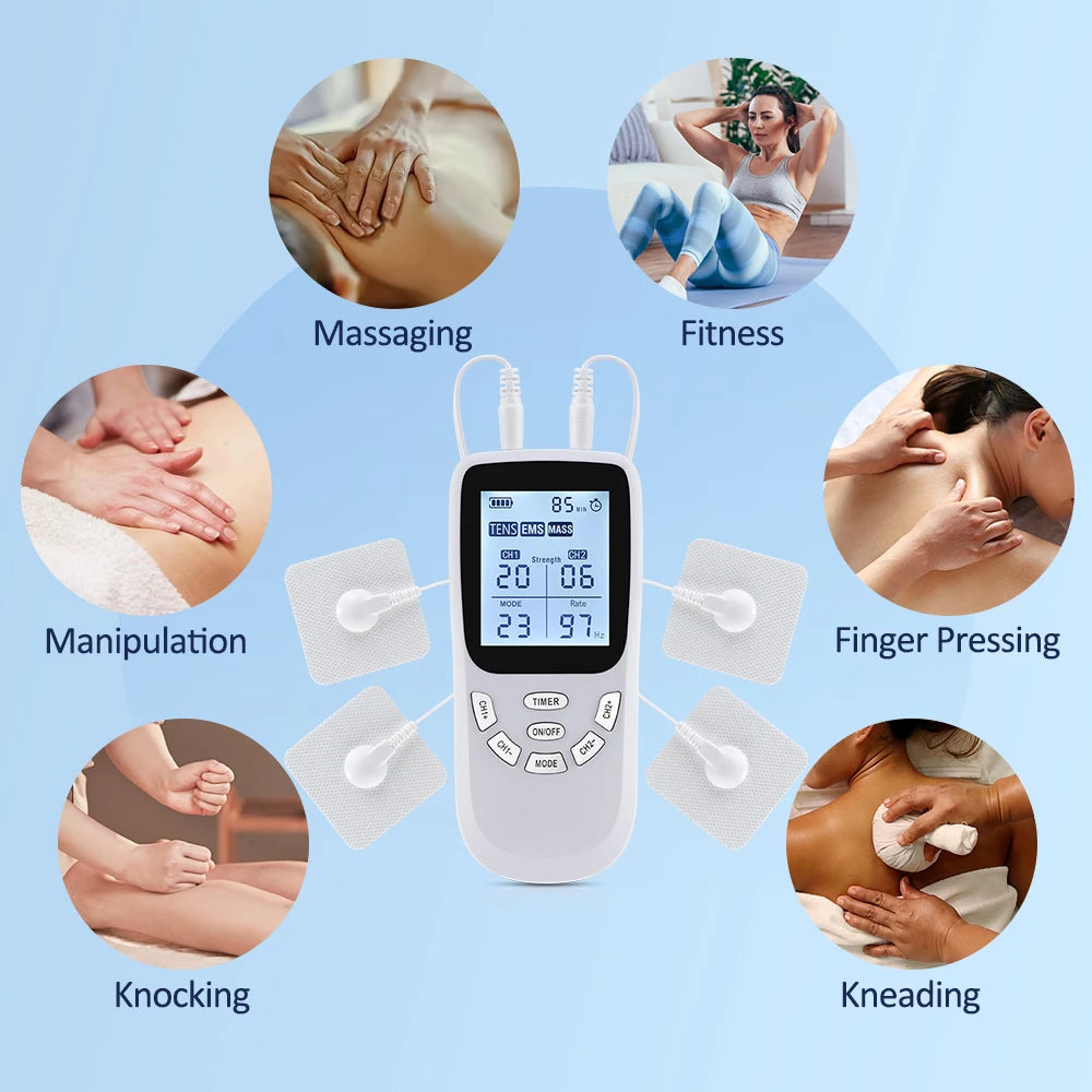Hailicare 36 Modes EMS TENS Muscle Stimulator Body Massage