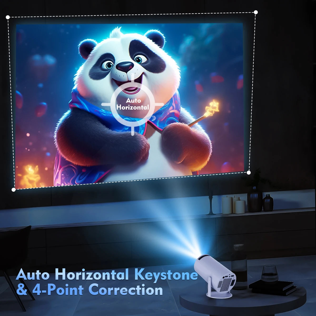 Magcubic HY300 Pro Mini Portable Projector Native 720P 290 ANSI