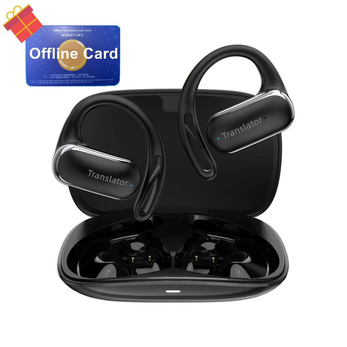 Wooask F56 Translator Earbuds Real Time Translation 144 Languages