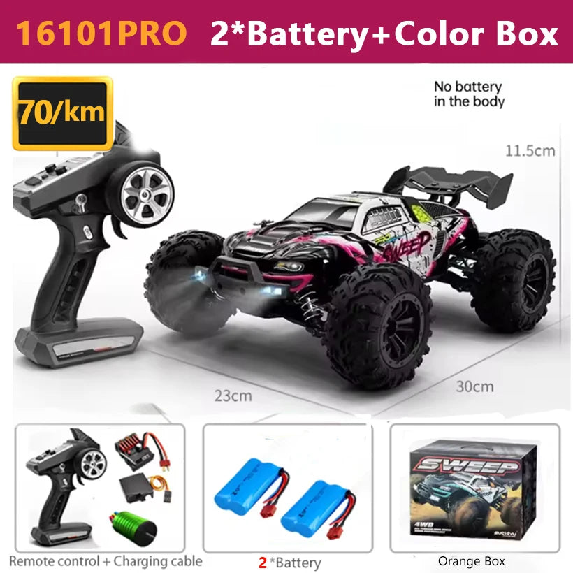 SUCHIYURC One to Sixteen ScaleModel 4WD RC Car With LED