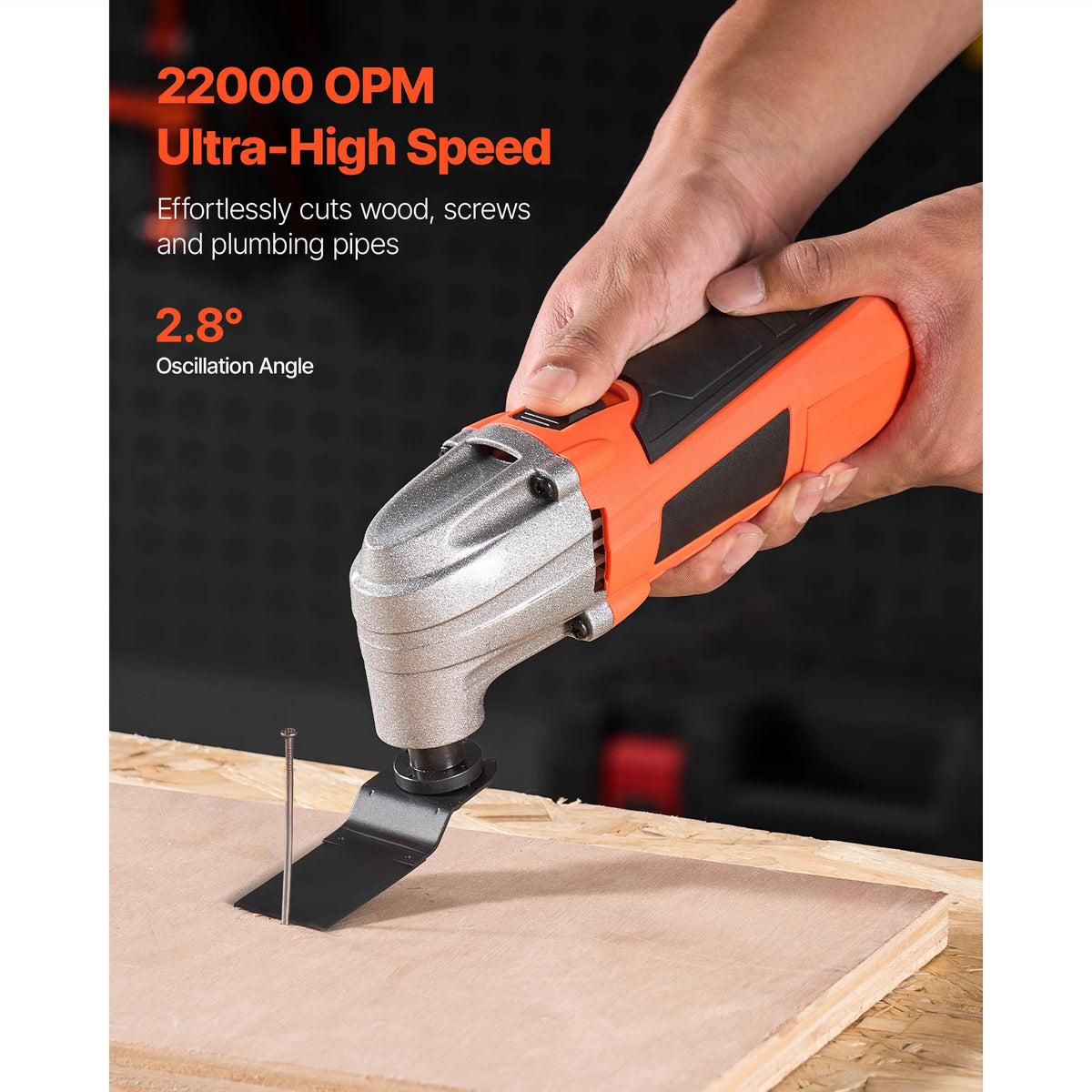 SucceBuy Oscillating Tool Multitool 2.2A 22000 OPM Corded