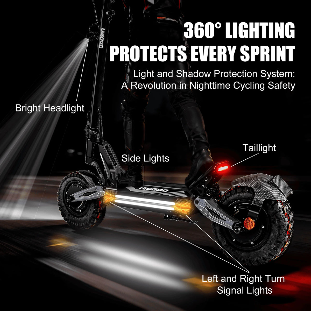 EOEOTWO Dual 4000W Electric Scooter Off Road 60V 27Ah