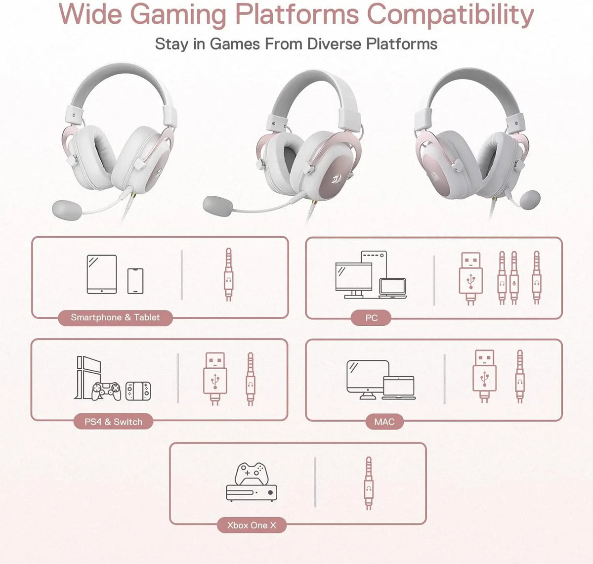 Redragon H510 Zeus Wired Gaming Headset 7.1 Surround Sound