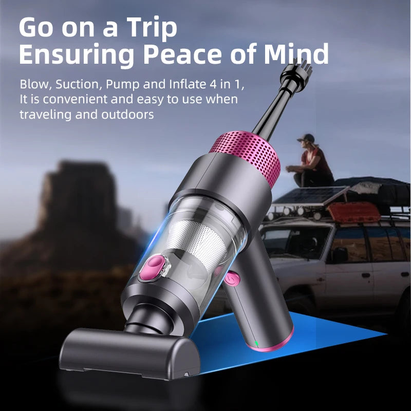 Vyvylabs Cordless Car Vacuum Cleaner 15000Pa Handheld