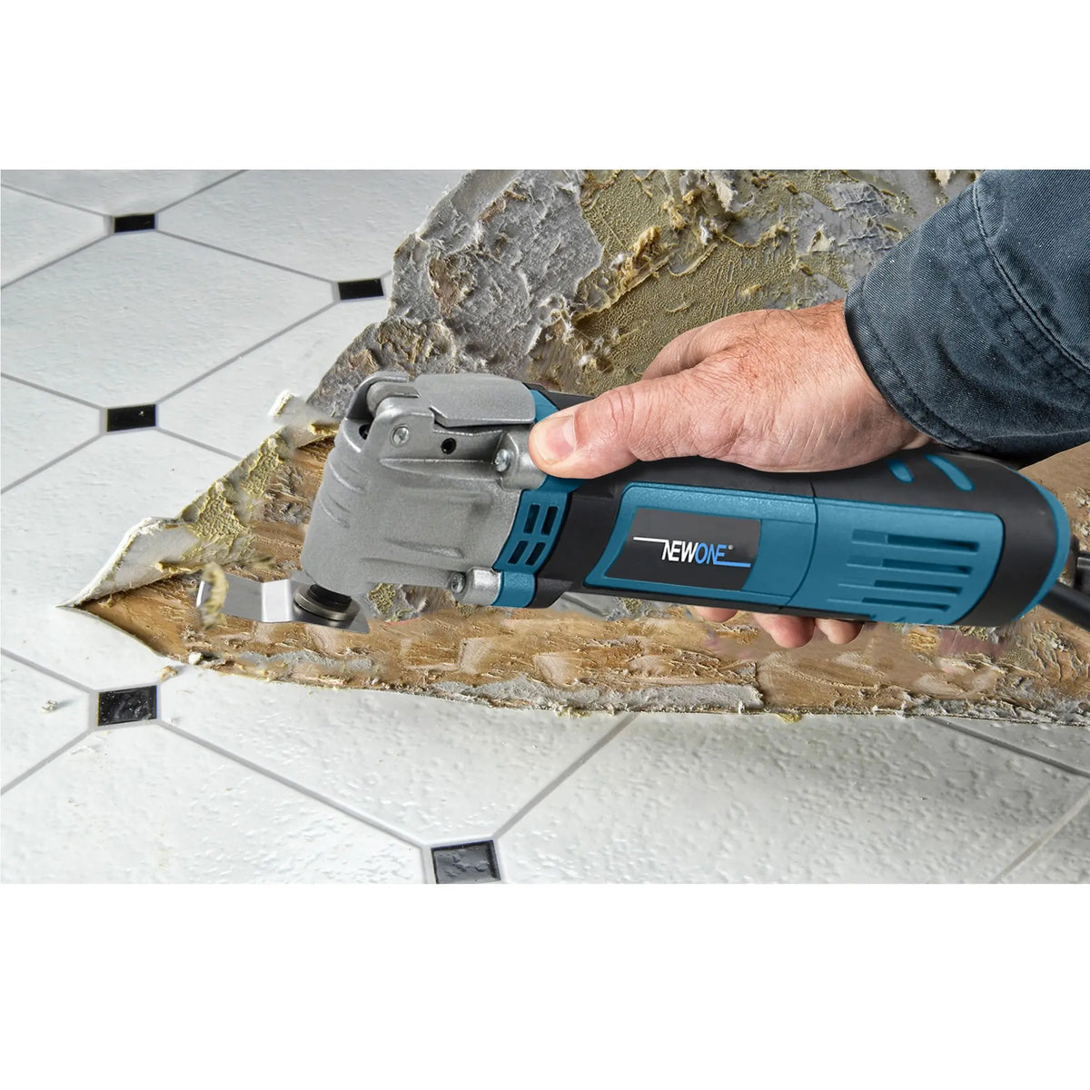 NEWONE 500W Quick Release Oscillating Multi Tool DIY Renovation