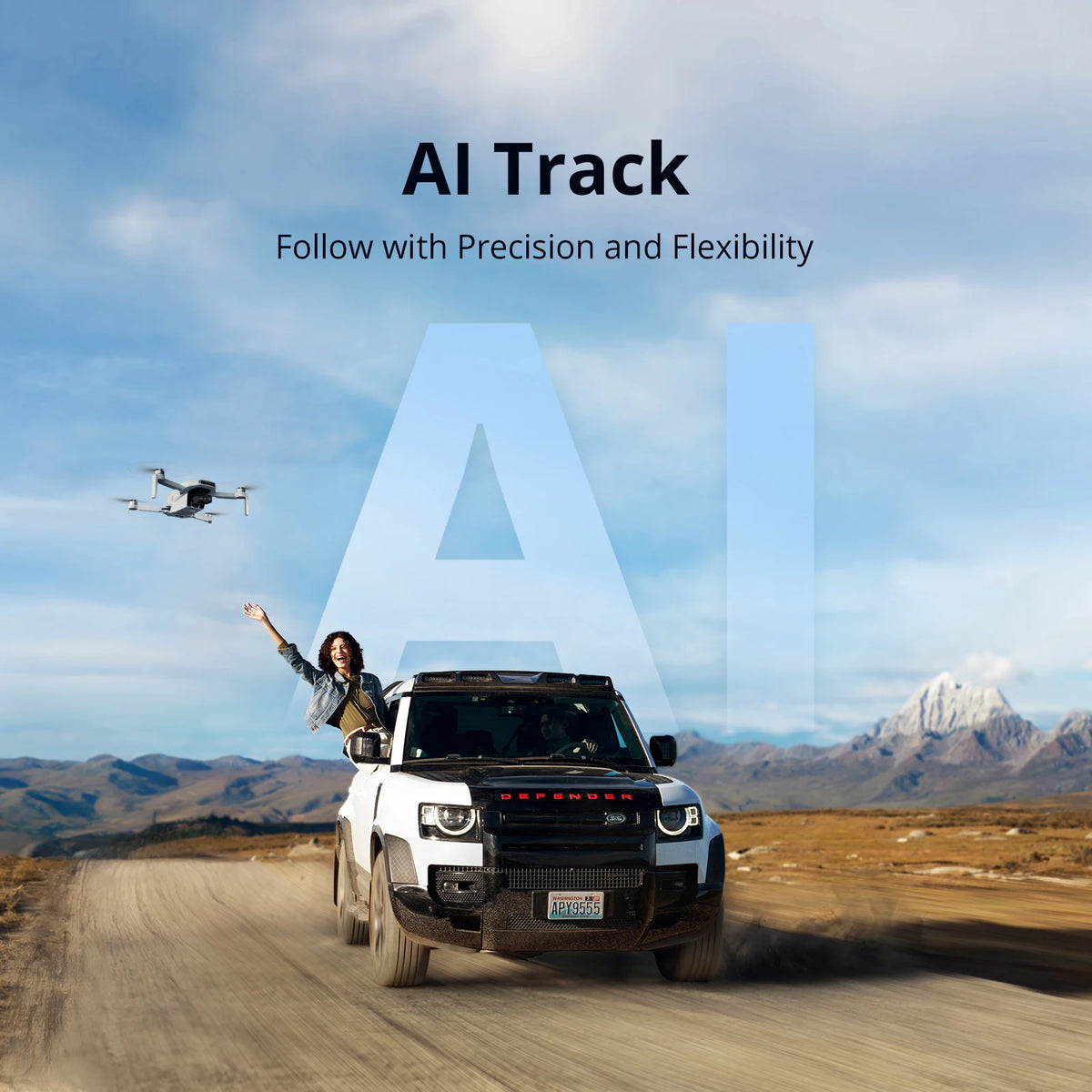 Potensic ATOM 2 3-Axis Gimbal Drone 4K HDR AI Tracking