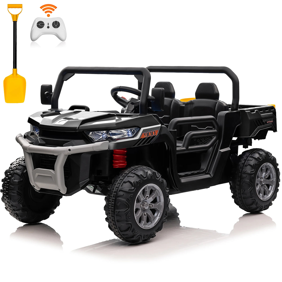 JOYRACER 24V Ride Dump Truck for Kids With Remote Control