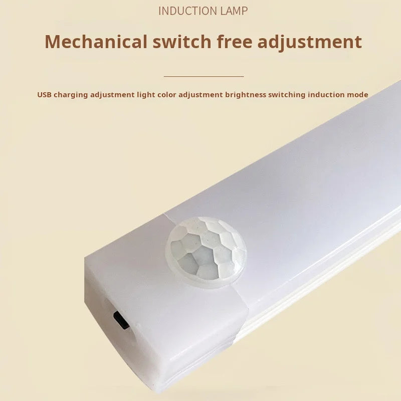 Wireless Rechargeable LED Motion Sensor Cabinet Light For Closet Kitchen