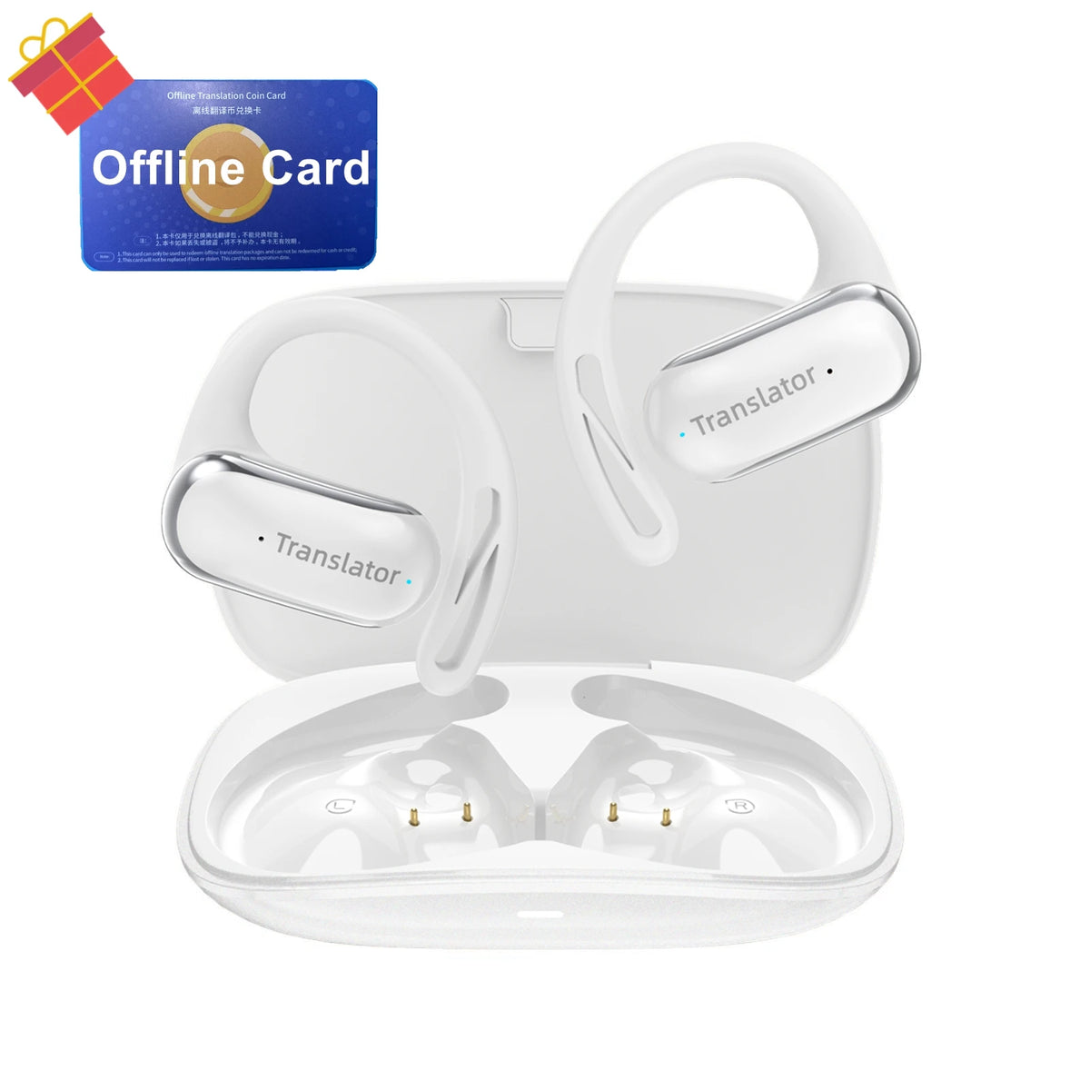 Wooask F56 Translator Earbuds Real Time Translation 144 Languages