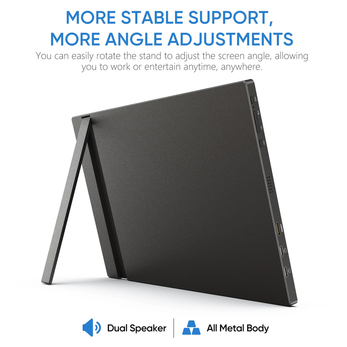Arzopa Portable FHD IPS Monitor USB-C Mini HDMI Second Screen