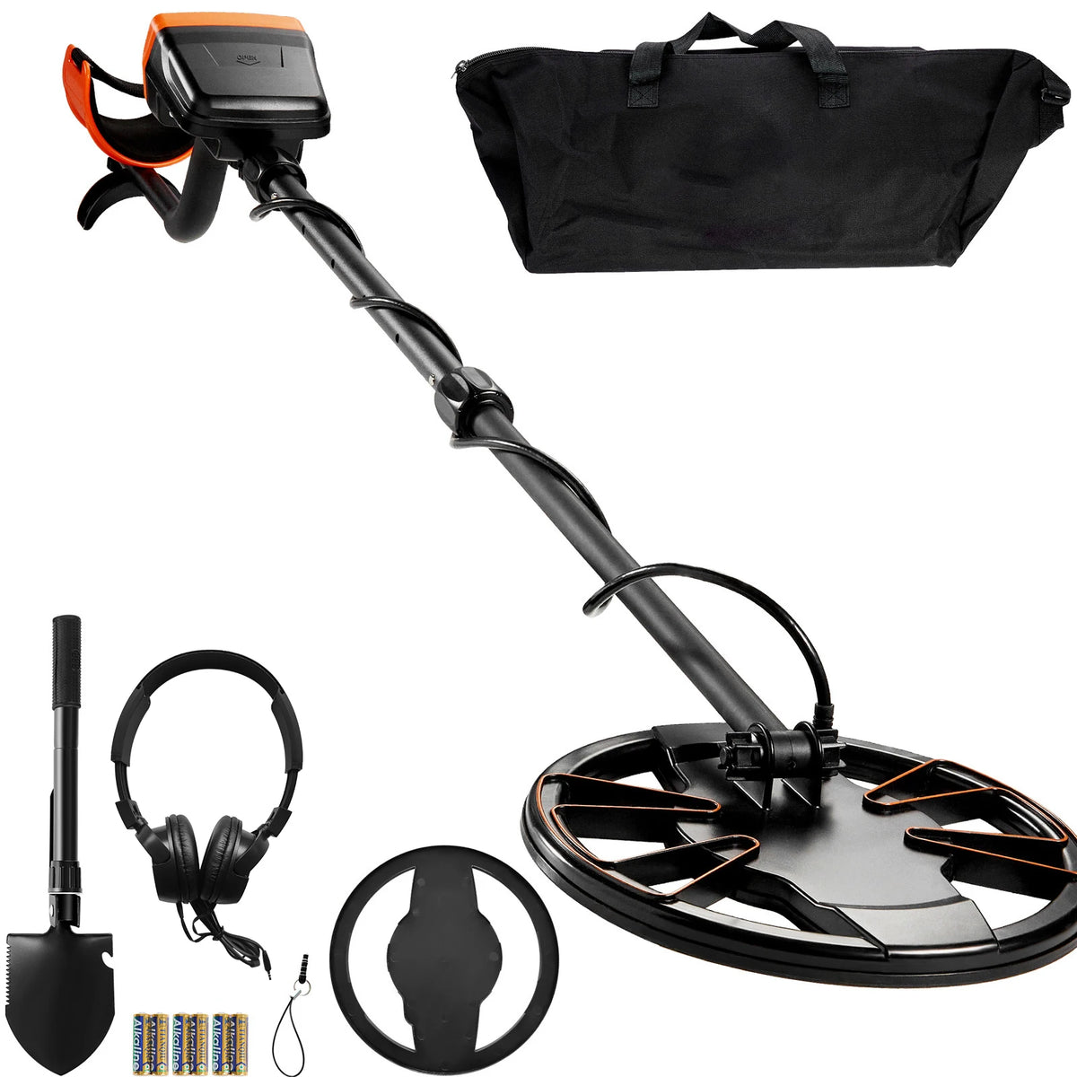 SucceBuy Metal Detector With Waterproof Coil And LCD Display 7 Modes